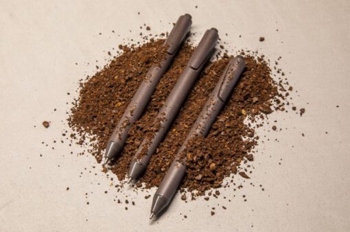 kohvipaksust tehtud pastakas
