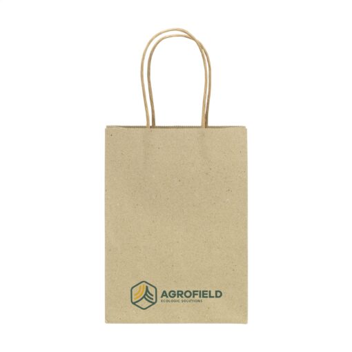 Leaf It Bag ümbertöödeldud rohust kinkekott (120 g/m²) S - Image 3