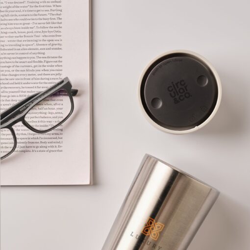 Circular&Co ümbertöödeldud terasest kohvitops 340 ml - Image 6
