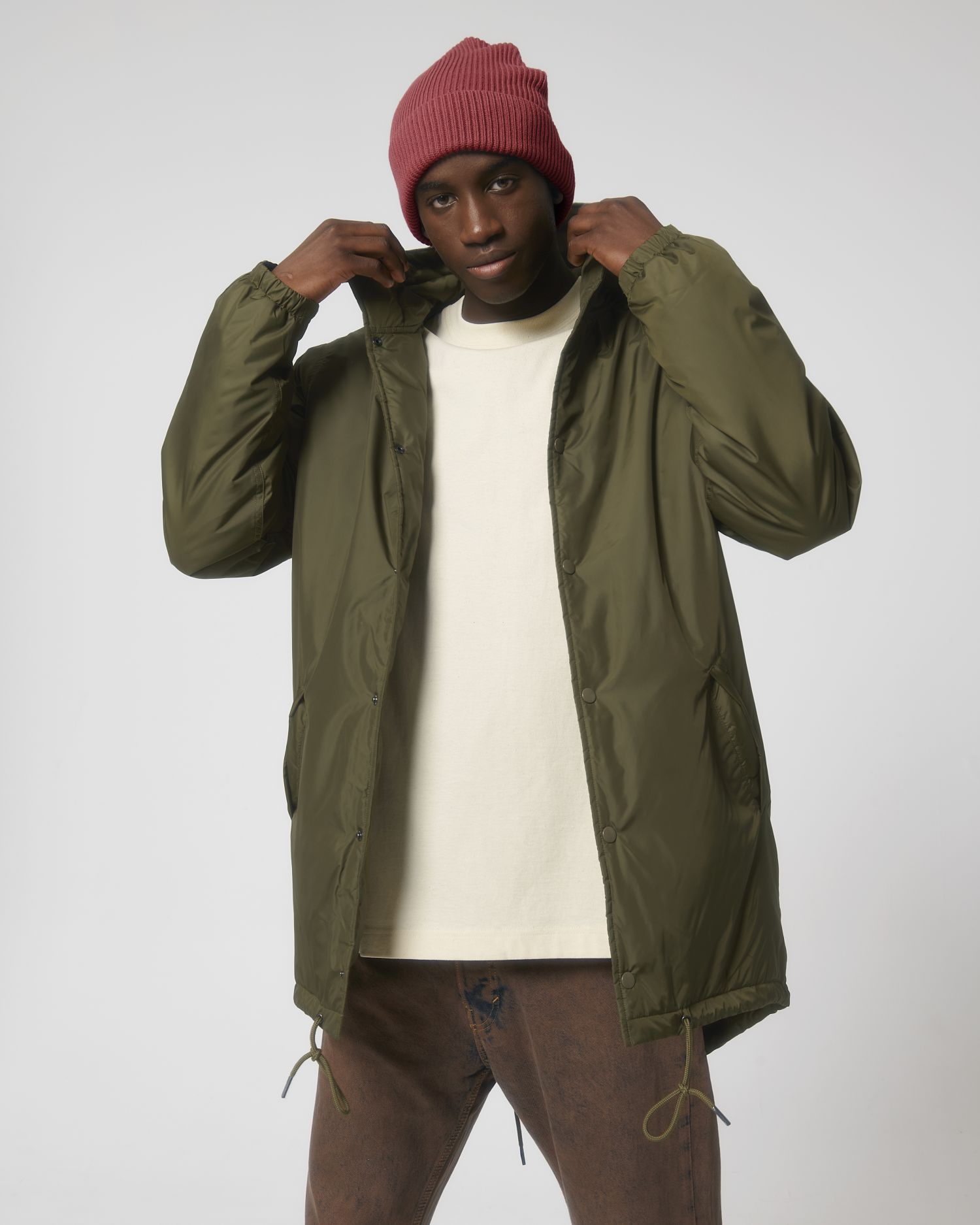 Padded Parker parka, unisex - Image 11