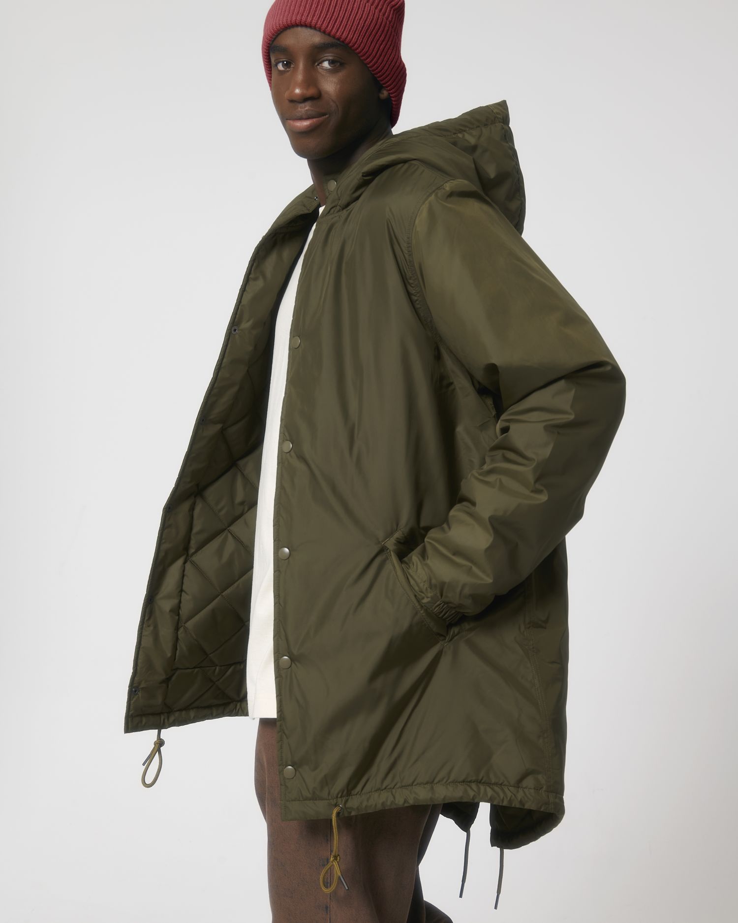 Padded Parker parka, unisex - Image 13
