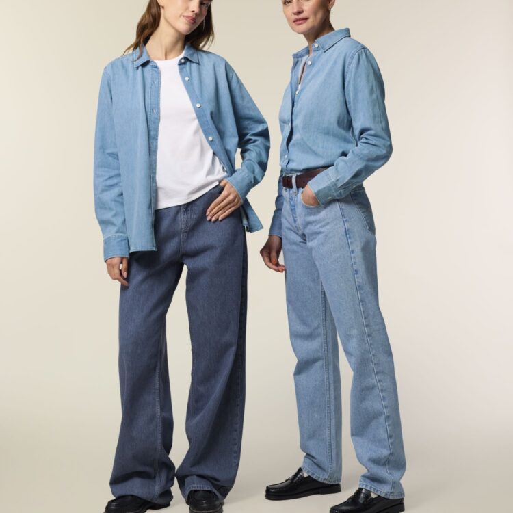 Stella Denim naiste orgaanilisest puuvillast särk 235gsm