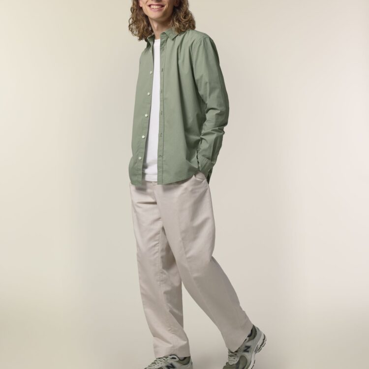Stanley Styler poplin meeste triiksärk 130gsm