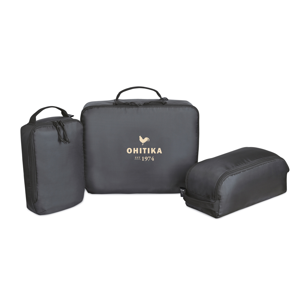 Renew AWARE™ rPET 3 Piece Packing Cube Set - Image 5