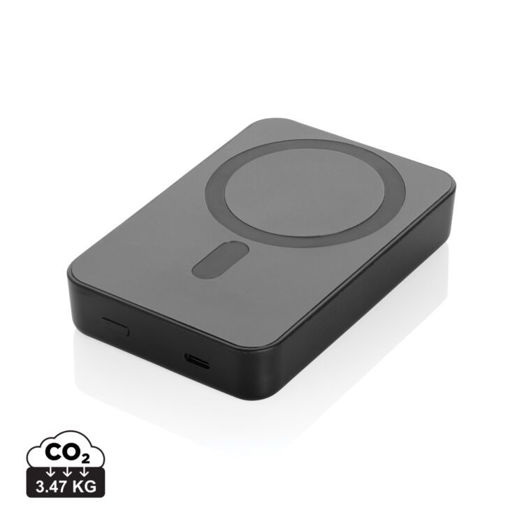 Amporia RCS ringlussevõetud plastikust 10 000 mAh magnetiline akupank