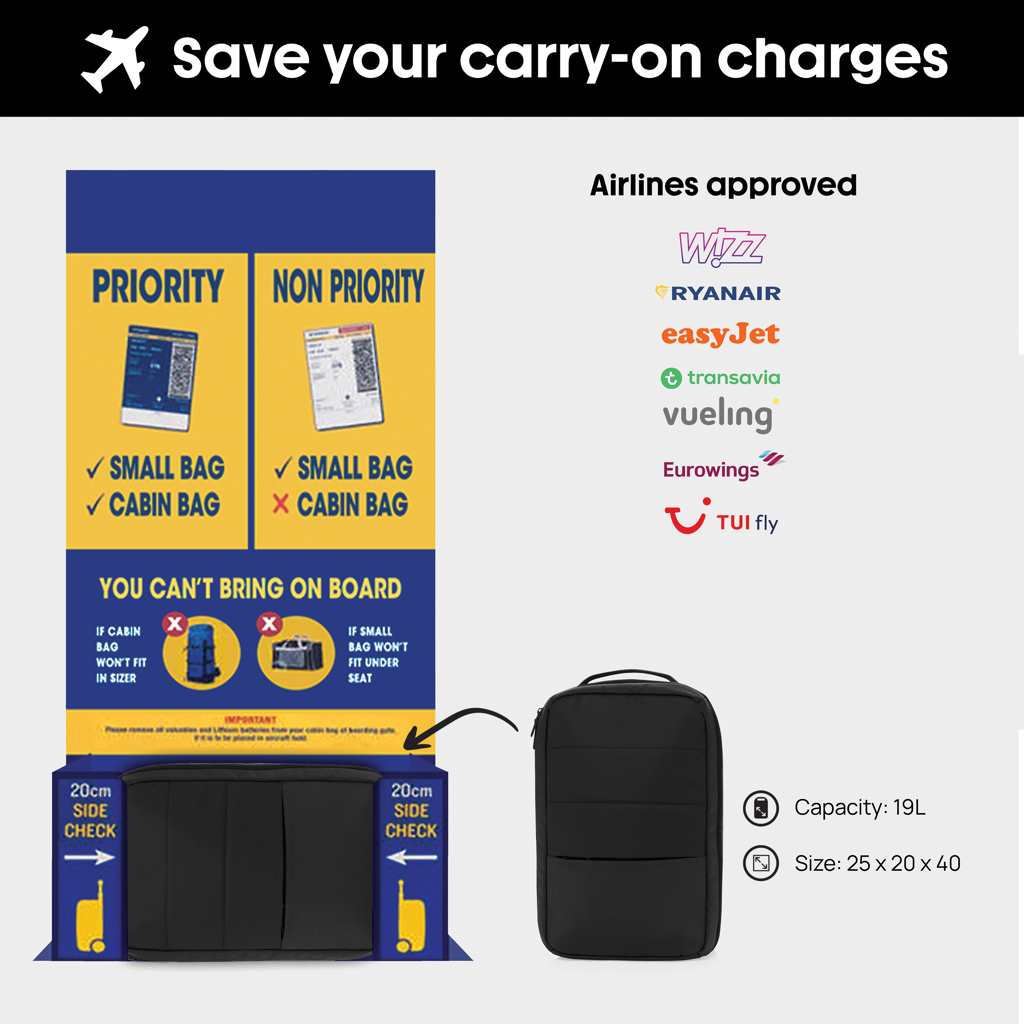 Armond Aware™ RPET Free On Board travel pack - Image 9