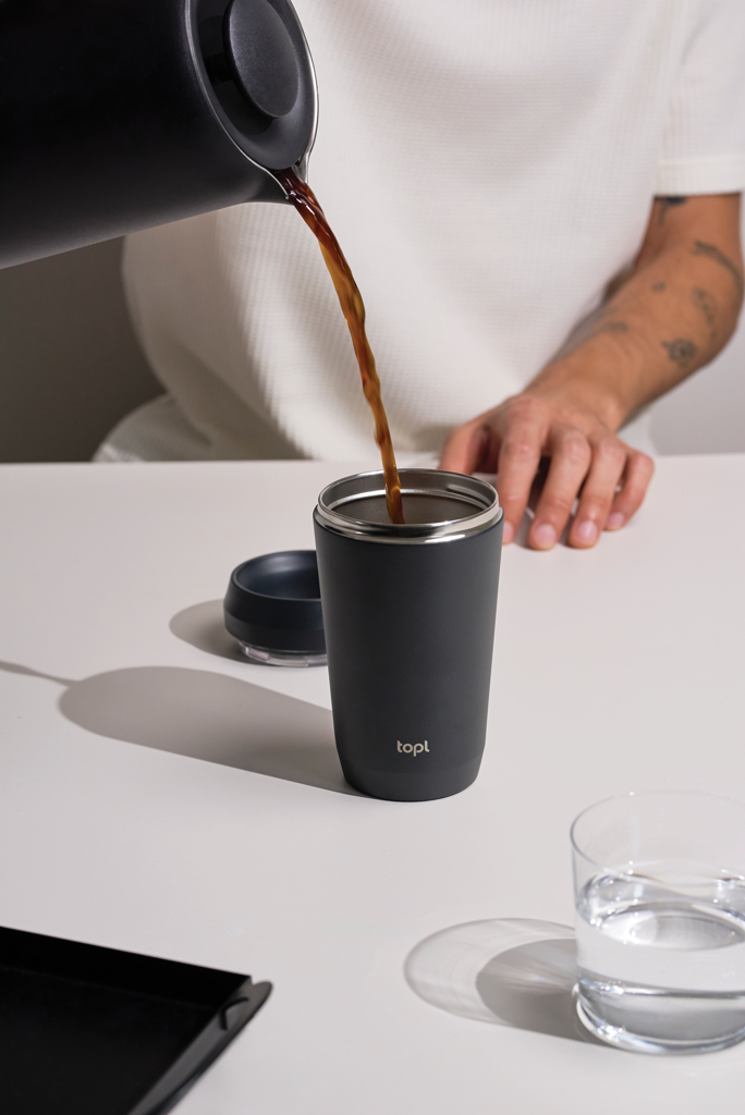 Topl ümbertöödeldud terasest termos 360- kraadise kaanega 354ml - Image 7