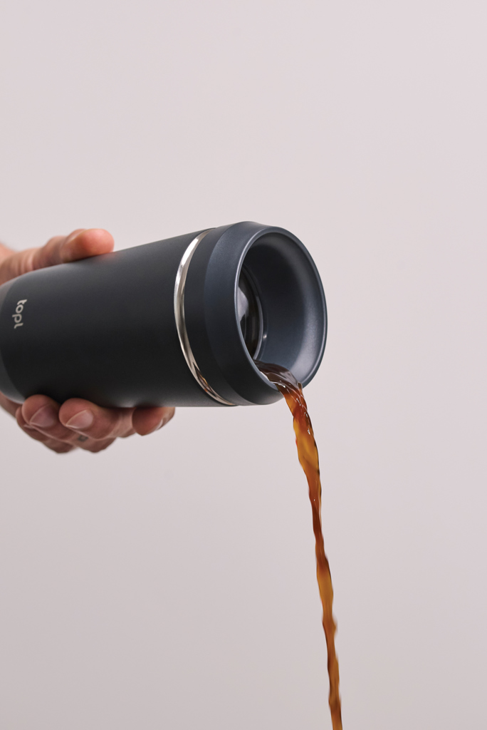 Topl ümbertöödeldud terasest termos 360- kraadise kaanega 354ml - Image 8