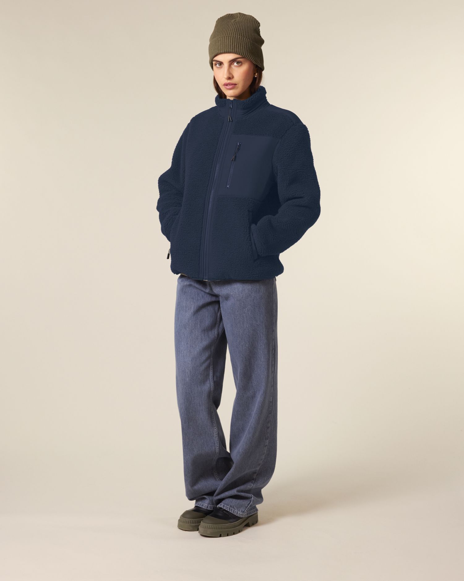 Brooker unisex sherpa jakk 450gsm - Pilt 9