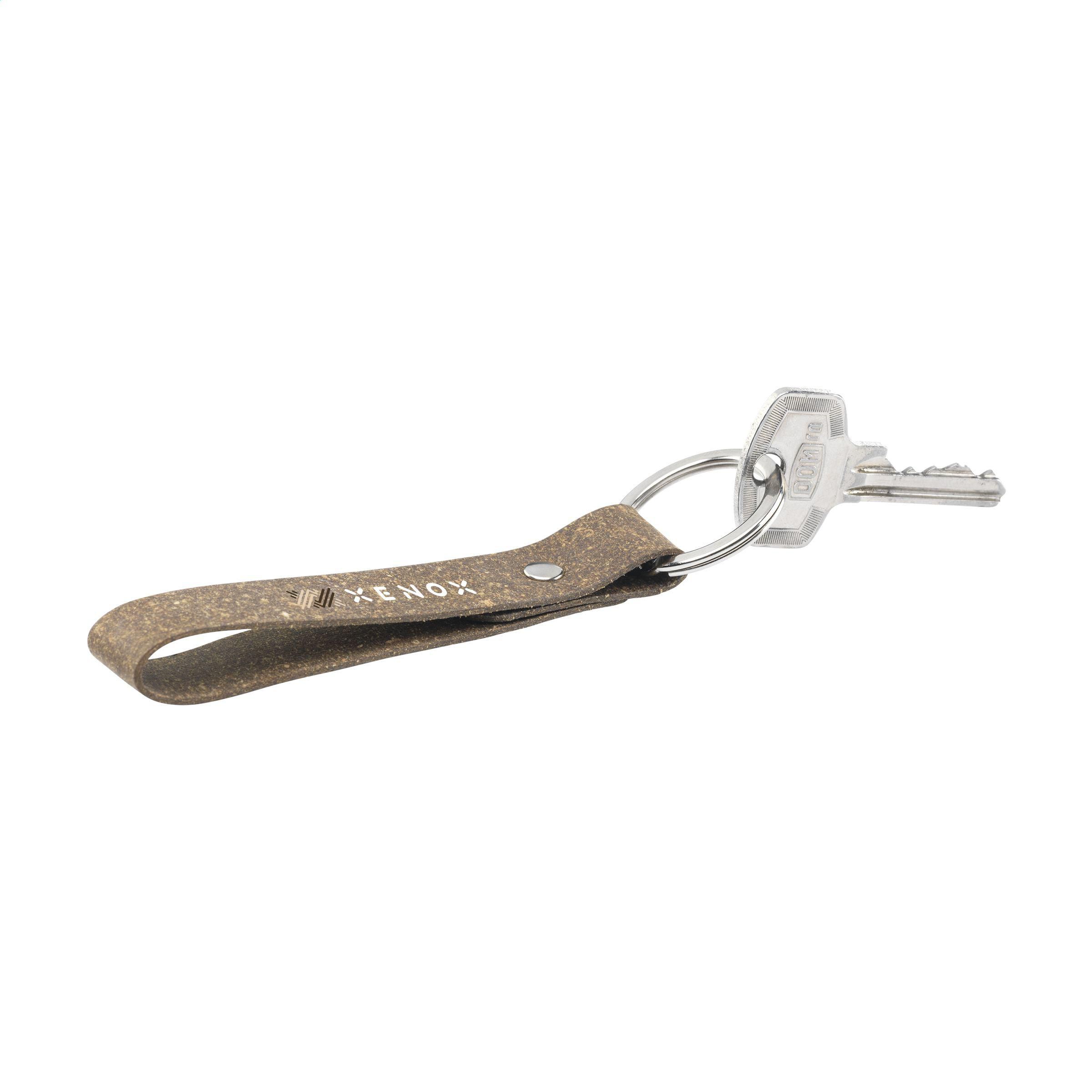 Recycled Leather Keyring - Pilt 3
