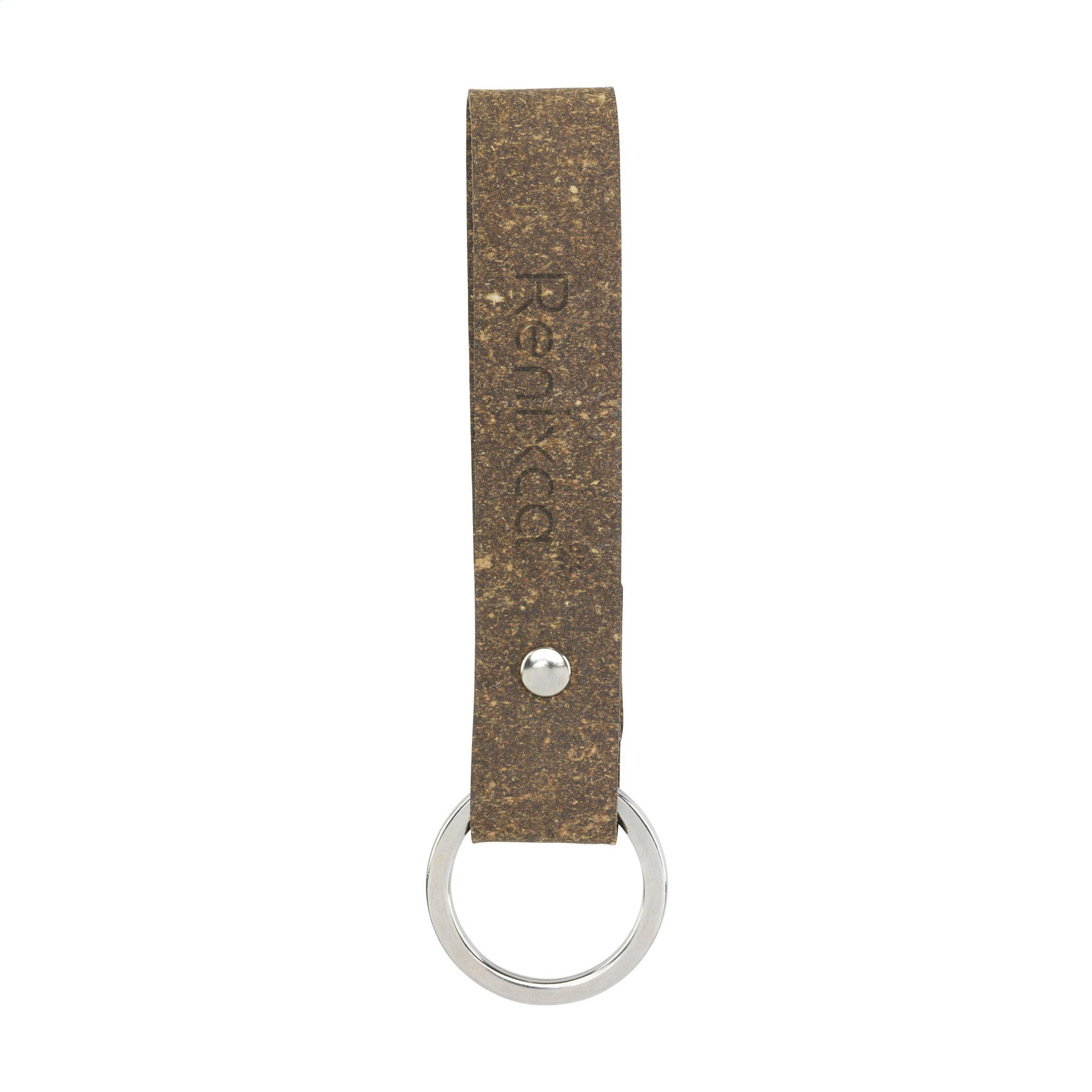 Recycled Leather Keyring - Pilt 4