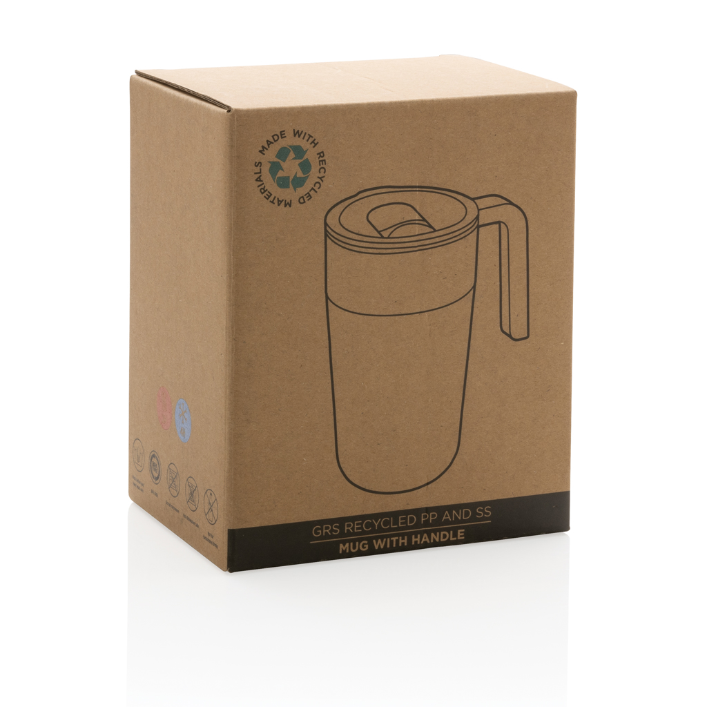GRS ümbertöödeldud materjalist suur termokruus sangaga 480ml - Image 4